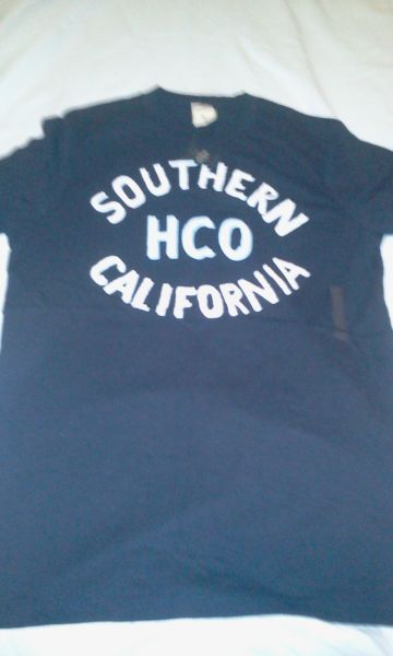 Hollister Southern California Tamanho: M Cor: Azul